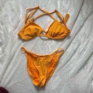 Wild Fable Orange Bikini Set